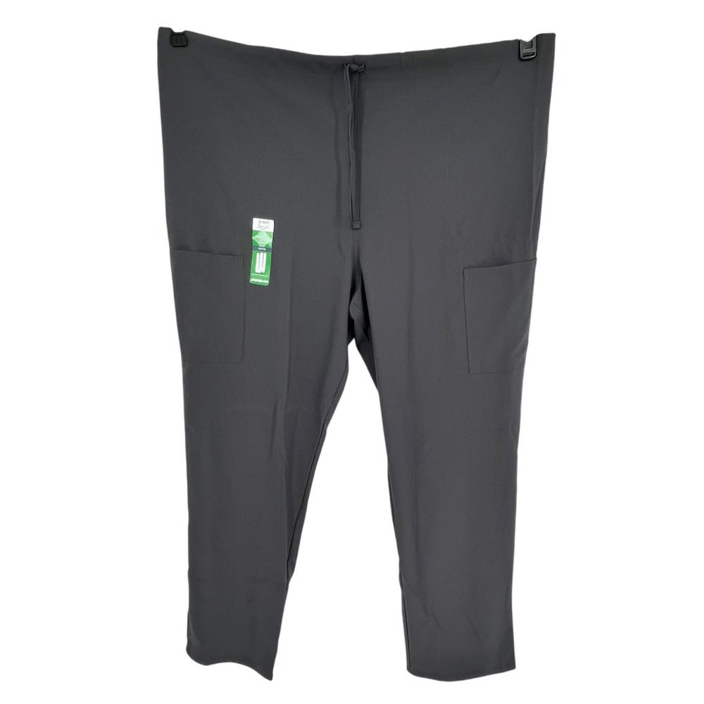 Scrubstar Drawstring Scrub Pants Unisex 3XL Pewter Gray Essential Healthcare